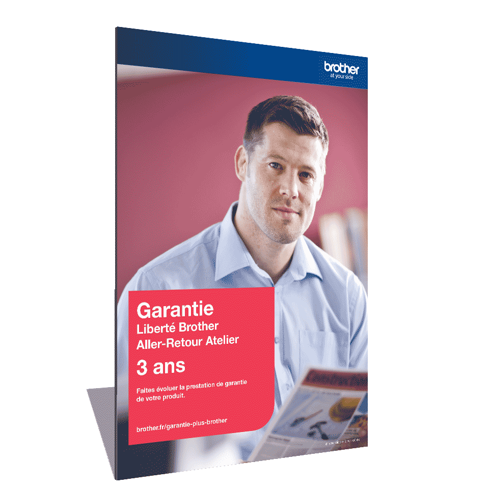 Extension Garantie Plus Liberté Brother - Aller-Retour Atelier - 3 ans - GLIB3ARC
